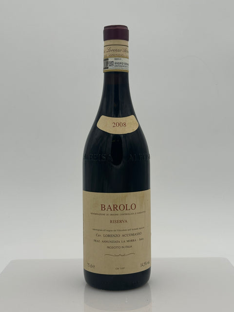 Lorenzo Accomasso, Barolo Riserva 2008 - European Best Wine