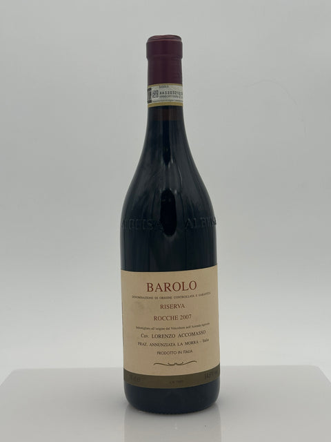 Lorenzo Accomasso, Rocche, Barolo Riserva 2007 - European Best Wine