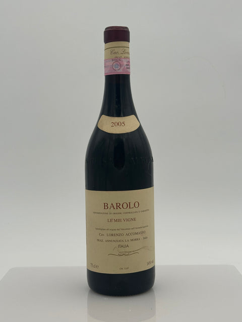 Lorenzo Accomasso, Le Mie Vigne, Barolo vintage 2005 - European Best Wine