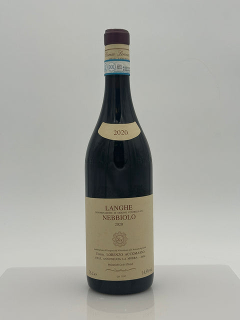 Lorenzo Accomasso, Langhe Nebbiolo vintage 2020 - European Best Wine