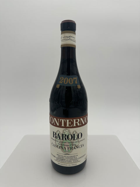 Barolo, Conterno, Cascina Francia, 2007 - European Best Wine