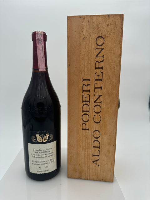 Magnum Poderi Aldo Conterno, Granbussia, Barolo Riserva 1985 - European Best Wine