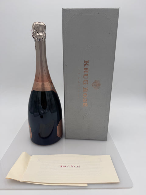 Champagne Krug, Brut Rose + Box