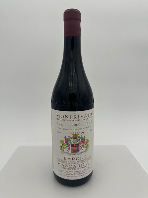 Masscarello Giuseppe e Figlio, Barolo, Monprivato 2000 - European Best Wine