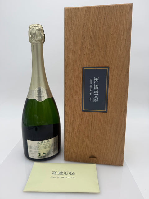 Champagne Krug, 2002, Clos du Mesnil, Brut Blanc de Blancs