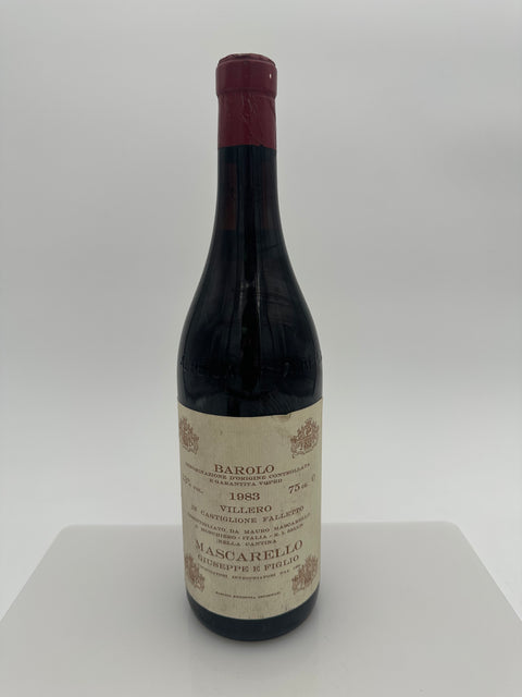Masscarello Giuseppe e Figlio, Barolo, Villero 1983 - European Best Wine