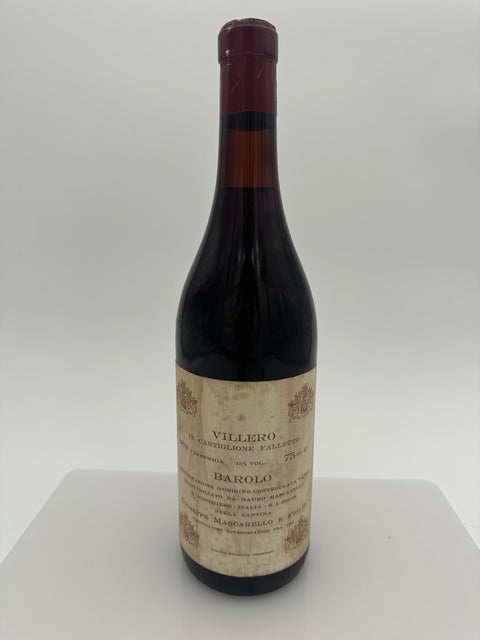 Masscarello Giuseppe e Figlio, Barolo, Villero 1979 - European Best Wine