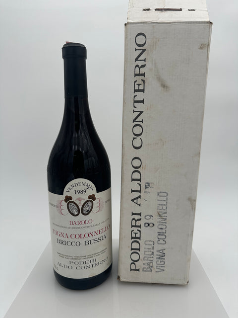 Magnum Poderi Aldo Conterno, Vigna Colonnello, Bricco Bussia, Barolo 1989 - European Best Wine