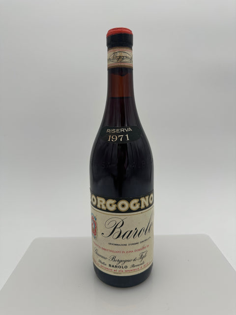Barolo, Giacomo Borgogno, riserva 1971 - European Best Wine