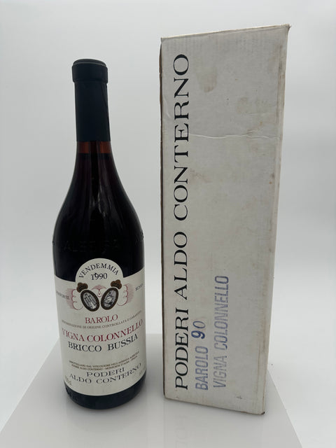 Magnum Poderi Aldo Conterno, Vigna Colonnello, Bricco Bussia, Barolo 1990 - European Best Wine
