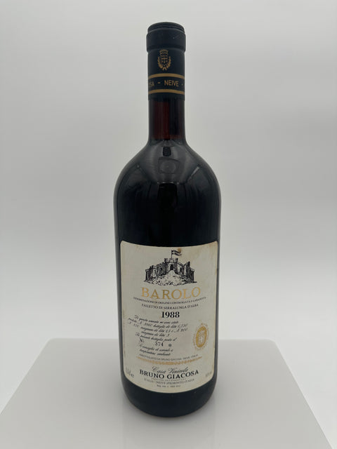Magnum, Bruno Giacosa, Barolo 1988 - European Best Wine