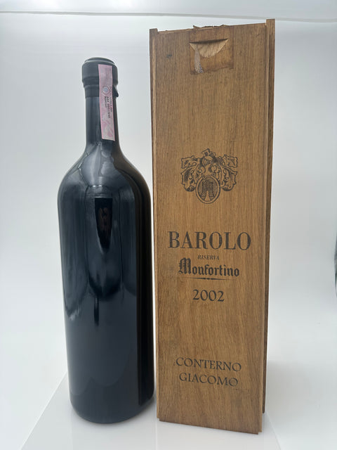 Doppio Magnum Conterno, Monfortino, Barolo Riserva 2002 - European Best Wine