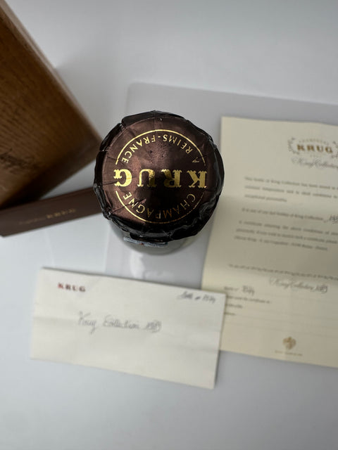 Champagne Krug, 1989, Brut collection