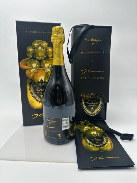Champagne Dom Perignon,  Jeff Koons, vintage 2004