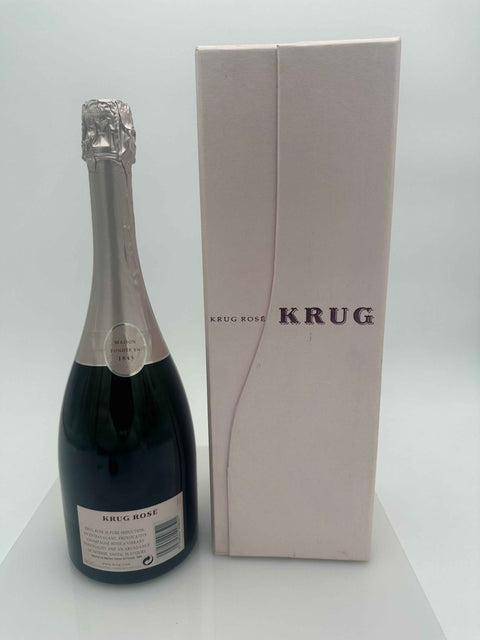 Champagne Krug, Brut Rose + Box, Fiorellini e Foglione