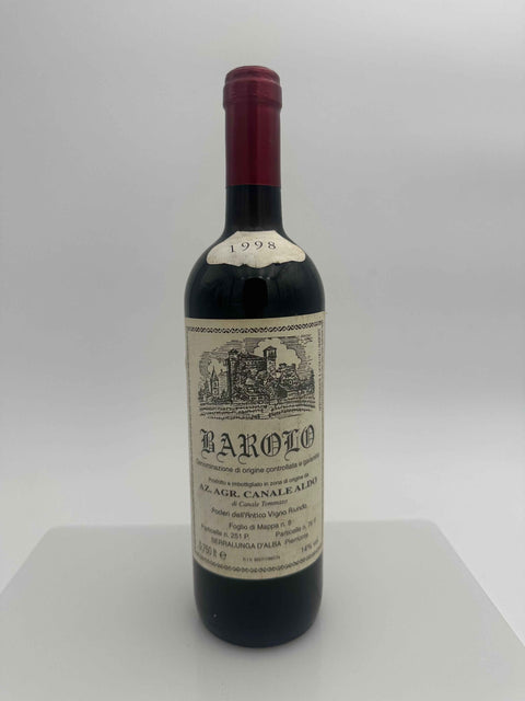 Canale Aldo, Barolo 1998, Poderi dell'Antica Vigna Riunda