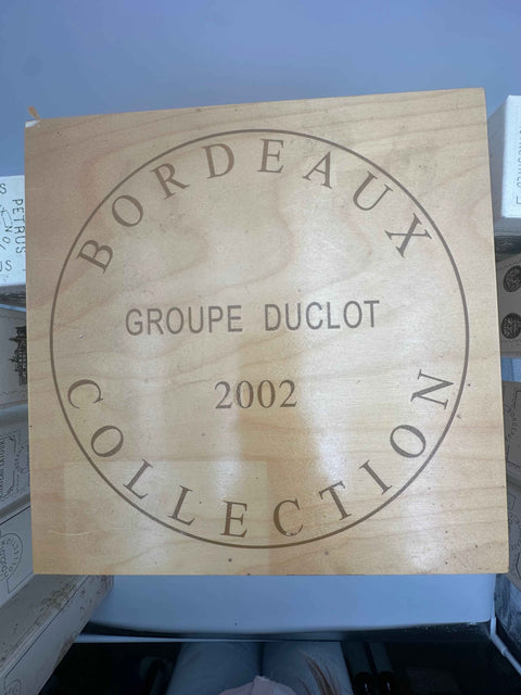 Bordeaux Collection, Groupe Duclot 2002, scatola 9 Bottiglie