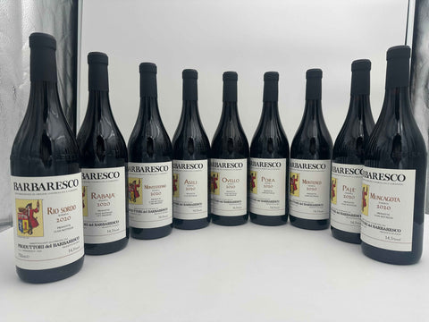 Produttori del Barbaresco, Rio Sordo, Rabaja, Montestefano, Asili, Ovello, Pora, Montefico, Paje, Muncagota 2020