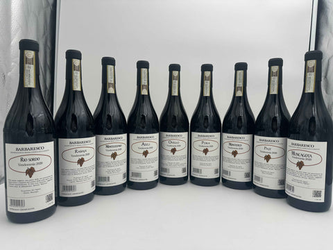 Produttori del Barbaresco, Rio Sordo, Rabaja, Montestefano, Asili, Ovello, Pora, Montefico, Paje, Muncagota 2020