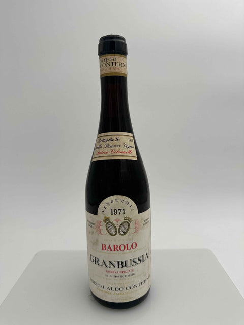 Poderi Aldo Conterno, Granbussia, Barolo Riserva Speciale Bricco Colonello 1971
