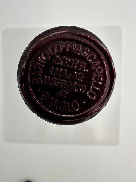 Bartolo Mascarello, Barolo 1990, Hand Drawn Labels by Bartolo