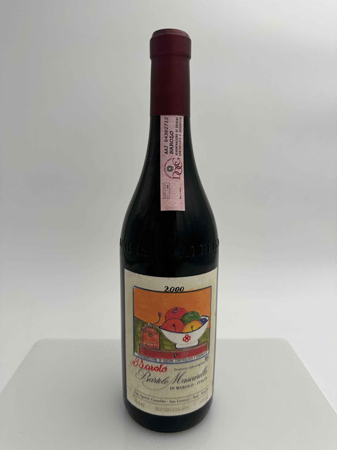 Bartolo Mascarello, Barolo 2000, Hand Drawn Labels by Bartolo