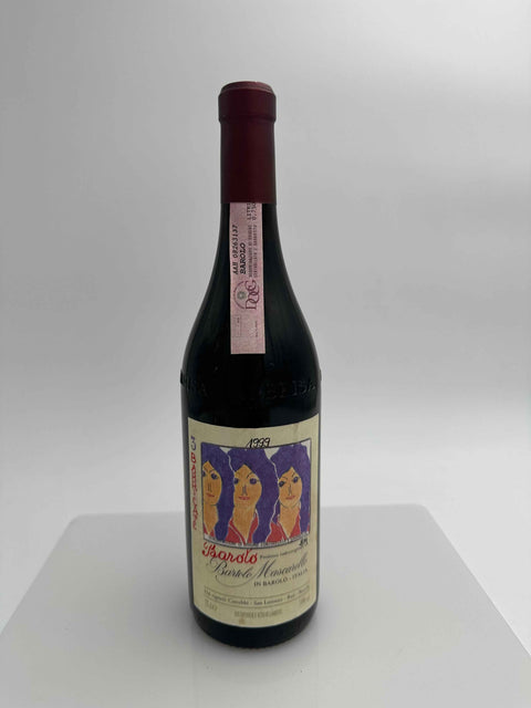 Bartolo Mascarello, Barolo 1999, Hand Drawn Labels by Bartolo