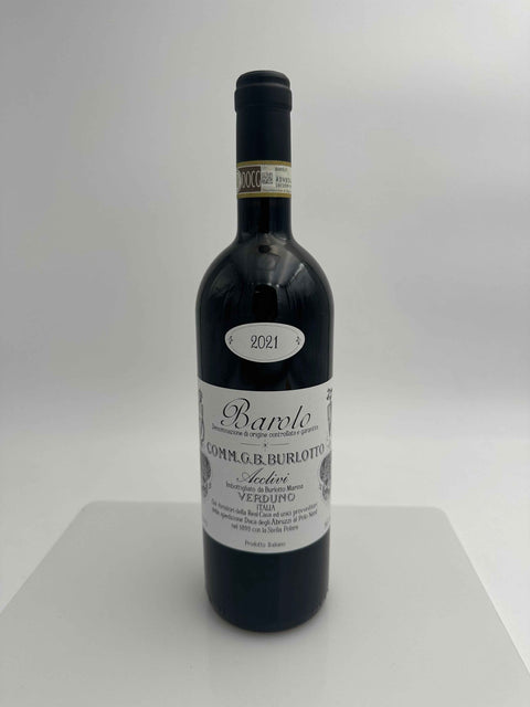 Comm. G.B. Burlotto, Barolo,  2021, Aclivi, Verduno