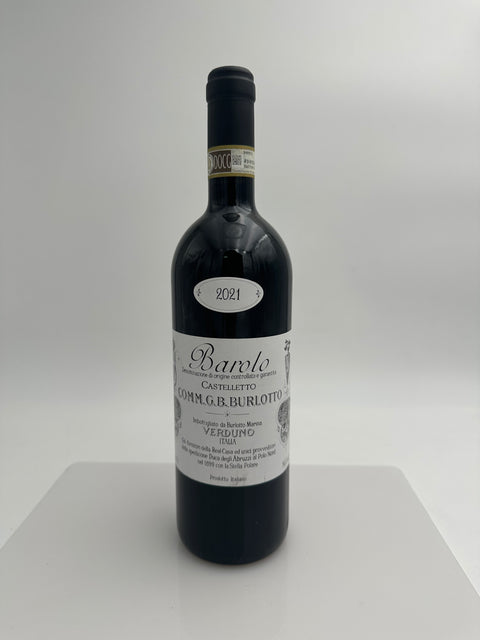 Comm. G.B. Burlotto, Barolo,  2021, Castelletto, Verduno