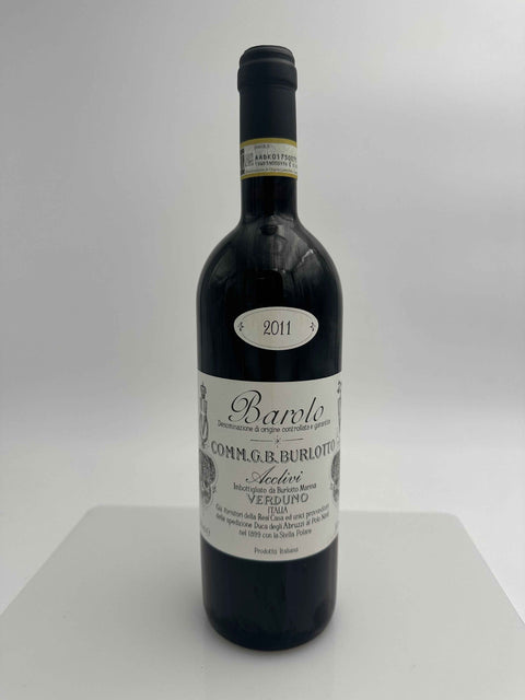 Comm. G.B. Burlotto, Barolo,  2011, Aclivi, Verduno
