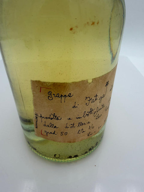 Grappa Romano Levi, di fatica dell uomo, 1981, 310