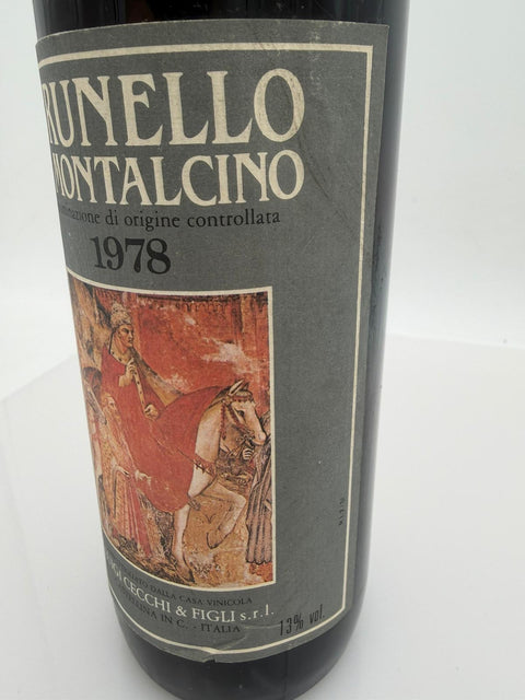 Brunello di Montalcino, Luigi Cecchi & Figli, 1978