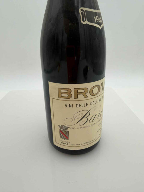 Barolo Brovia,  Fratelli Brovia, 1961