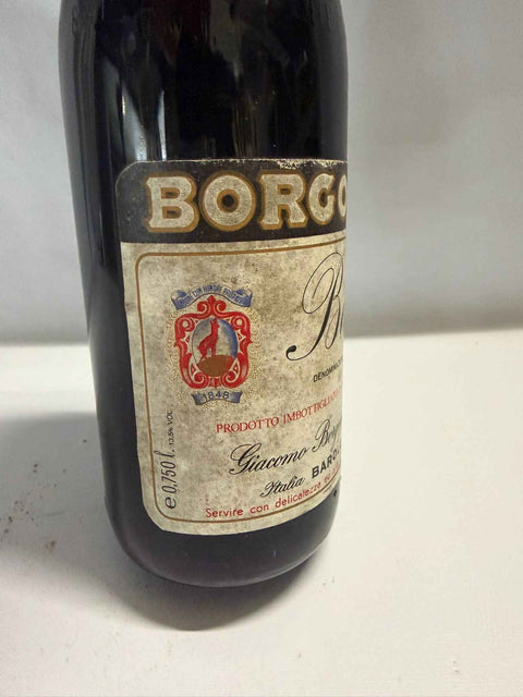 Barolo, Giacomo Borgogno, riserva 1978